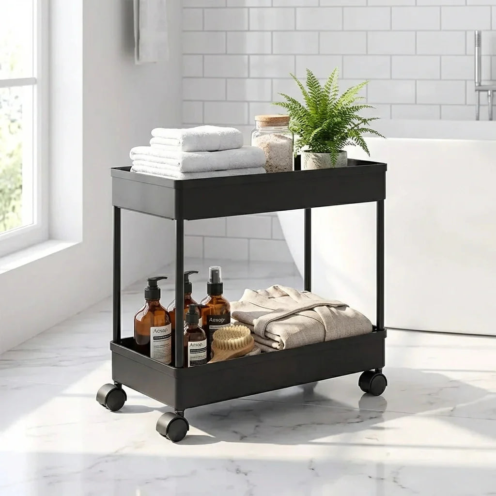 2 Tier Multipurpose Plastic Storage Organizer