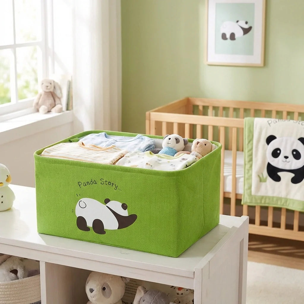 Little Panda Storage OrganizerStore Wardrobe Organizer For Clothes