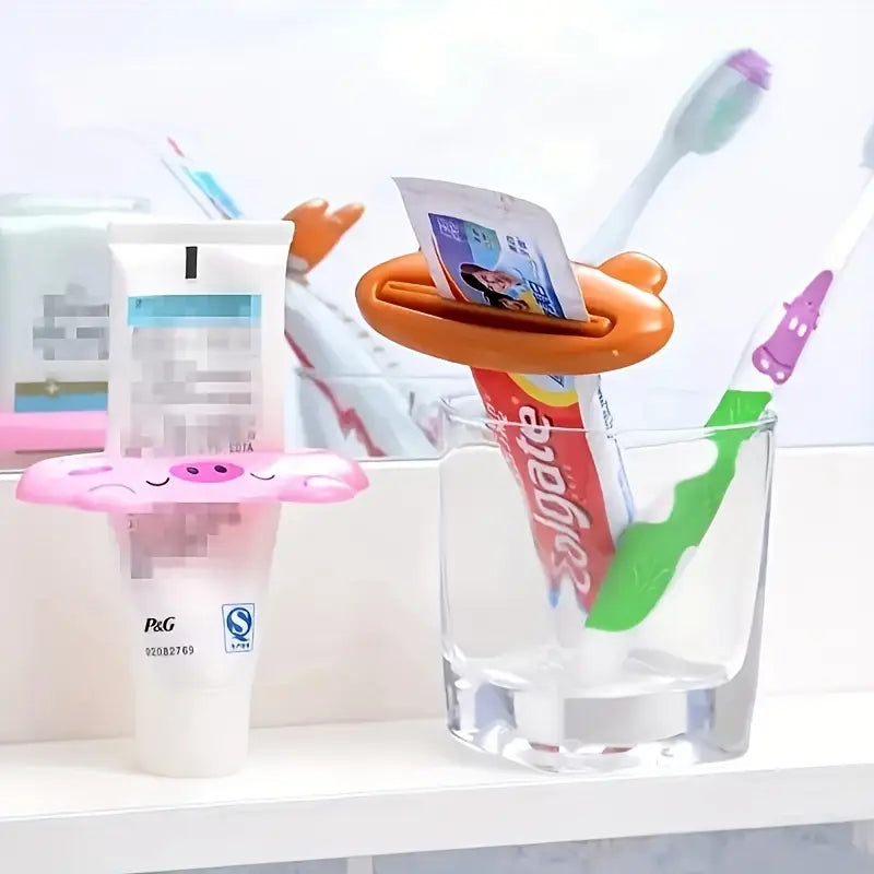 Animal Toothpaste Rolling Holder
