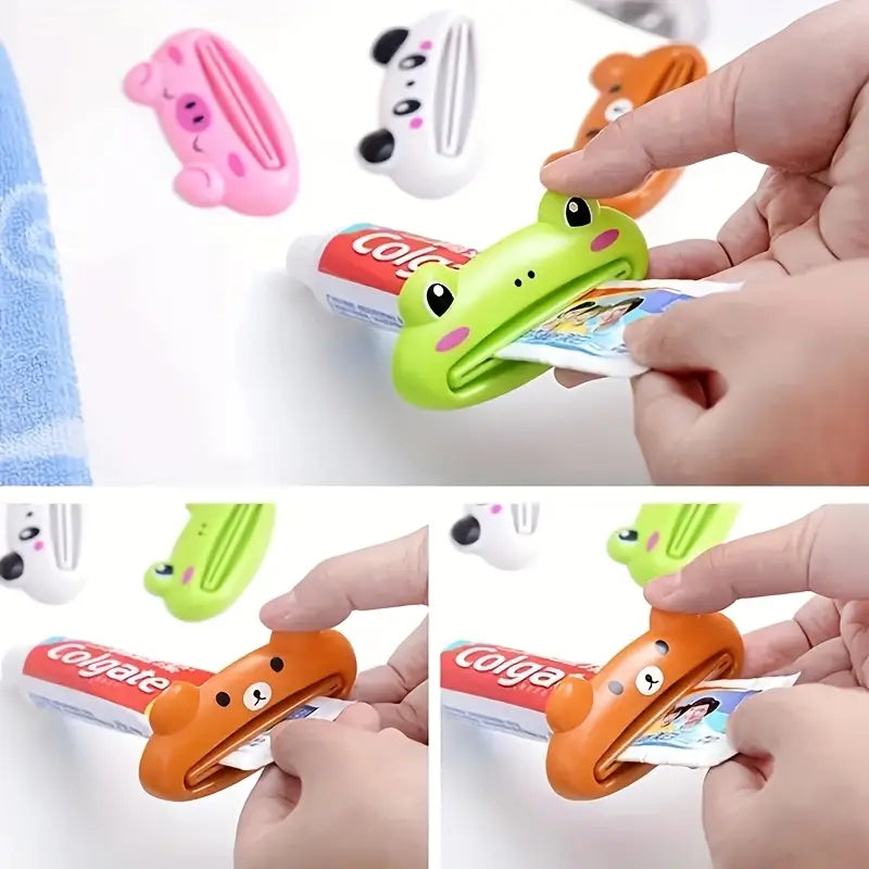 Animal Toothpaste Rolling Holder
