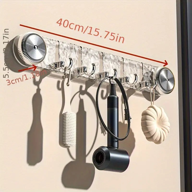 Plastic Wall Hook Rack
